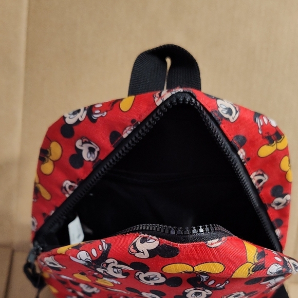 Disney Mickey Mouse Red Backpack - Picture 4 of 7